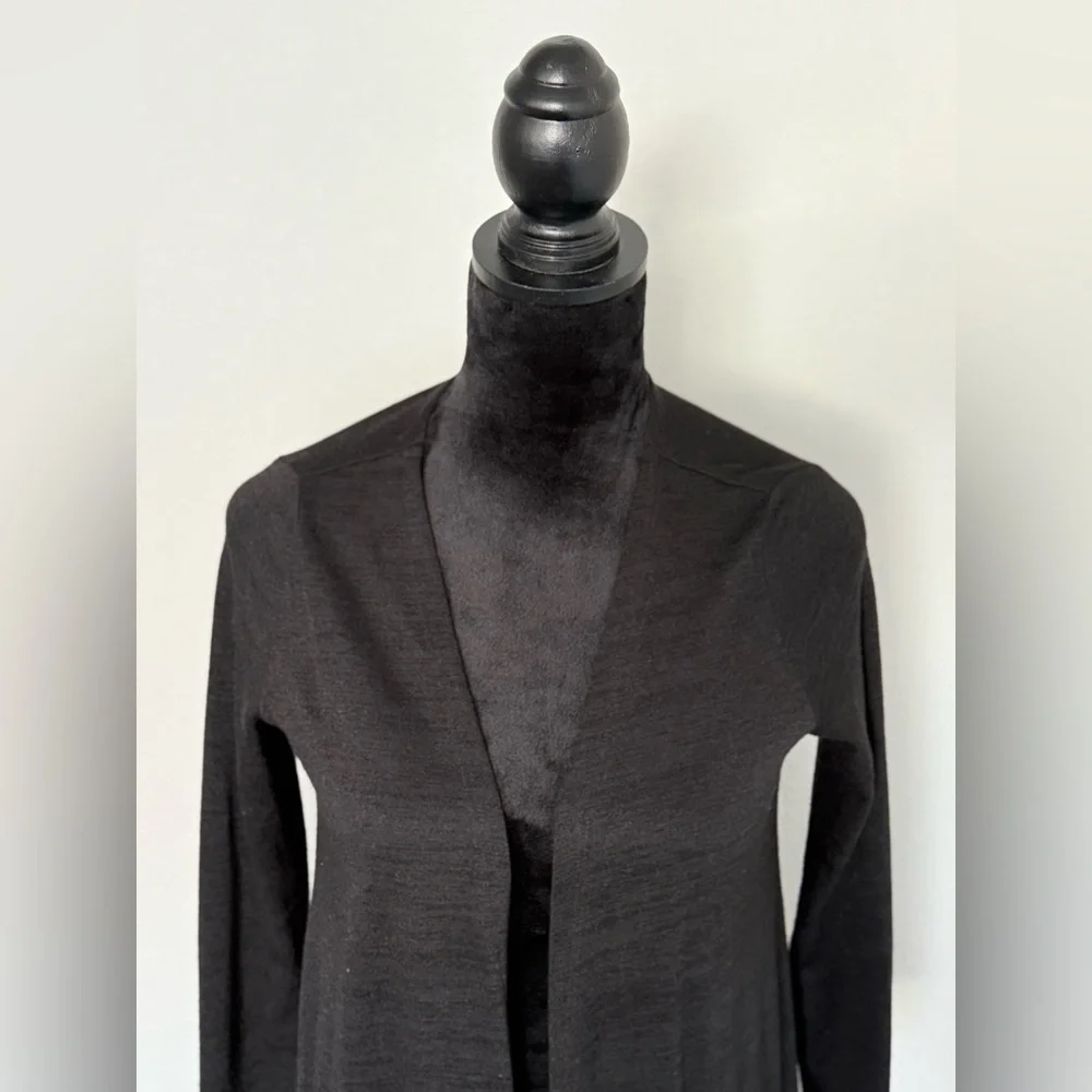LuLaRoe Black Sarah Cardigan Sweater size Small - Picture 2 of 8